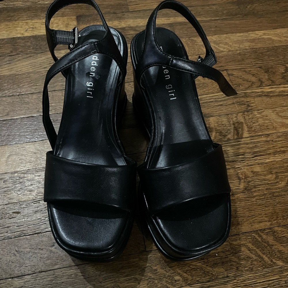 Black Madden Girl heels